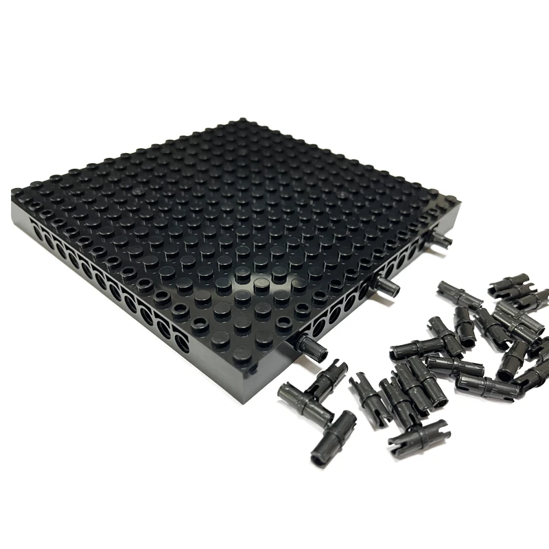 Wholesale Brick 4/3 16x16 Baseplate Building Block MOC Parts Set DIY Toys For Pixel Art Picture Compatible 65803 Send Pins