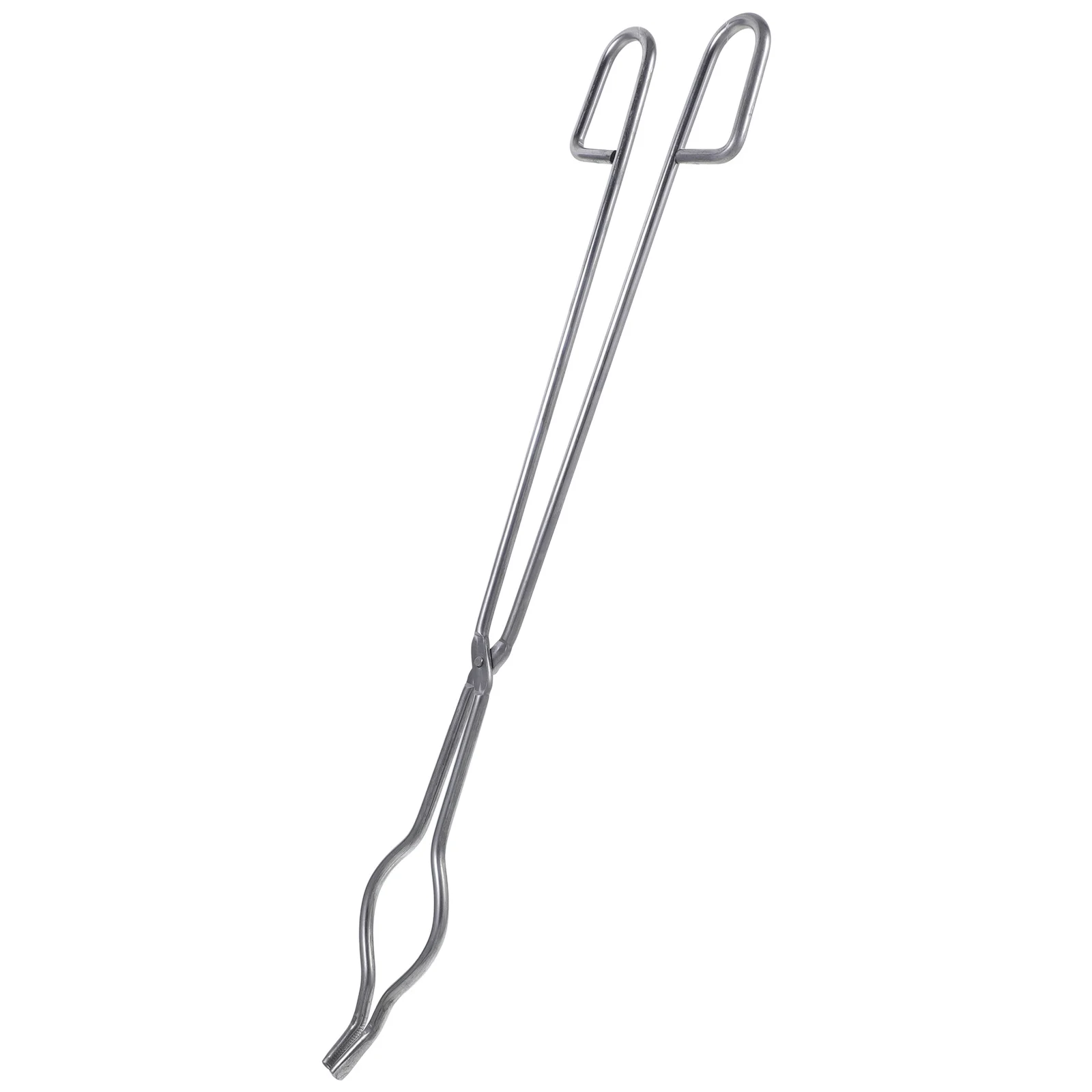 

Durable Stainless Steel Crucible Tongs Secure Grip Beakers Lab Containers Precision Experiments Crucible Tongs