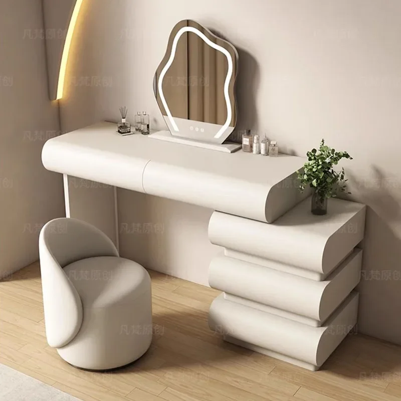 

Acrylic Girl Dressing Table Beauty Comfortable Large Women Living Room Bedroom Vanity Table Makeup Vestidores Acrylic Furniture
