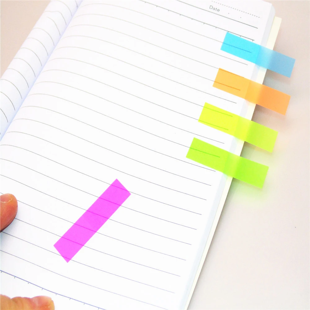 Self Adhesive Index Tags Memo Pads Bookmark Stickers Office School Supplies Note Stickers Sticky Notes