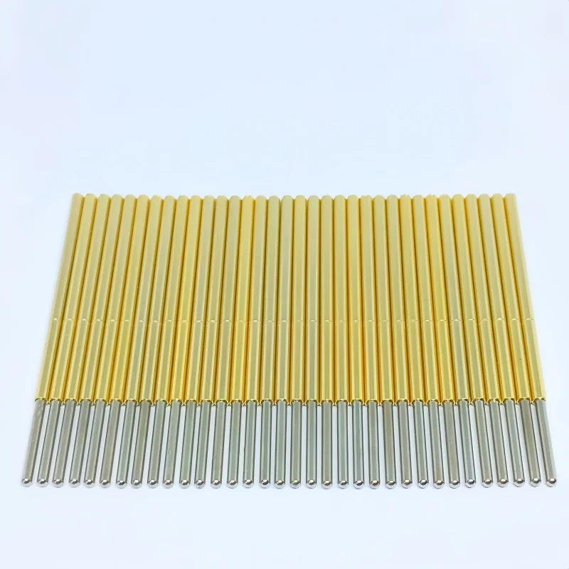 20/100PCS P100-J1 Small Round Head Spring Test Probe Pogo Pin P100-J Dia 1.36mm Needle Length 33.35mm Circuit Board Test Pin