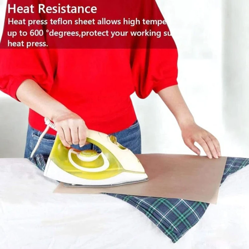 3pcs -Sheets for Heat- 15x15 and 3 Rolls Heat-Transfer Tape 10mm Non Stick Transfer Sheet Heat -Tape Set-ABFB