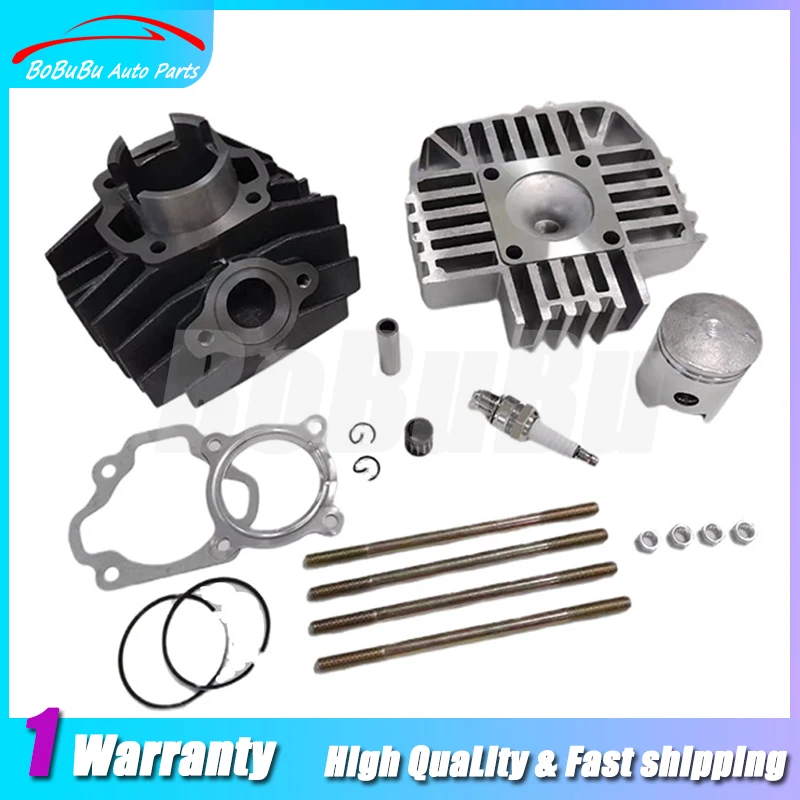 

47mm 80CC Cylinder Gasket Piston Ring Kit for Yamaha PW 80 PW80 21W-11111-00-00 1W7-11181-00-00 4AW-11351-00-00 3E5-11631-00-97