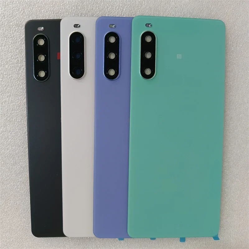 For Sony Xperia 10 IV XQ-CC54 XQ-CC72 Battery Cover Rear  Panel Housing Case With Camera Lens Repair Parts