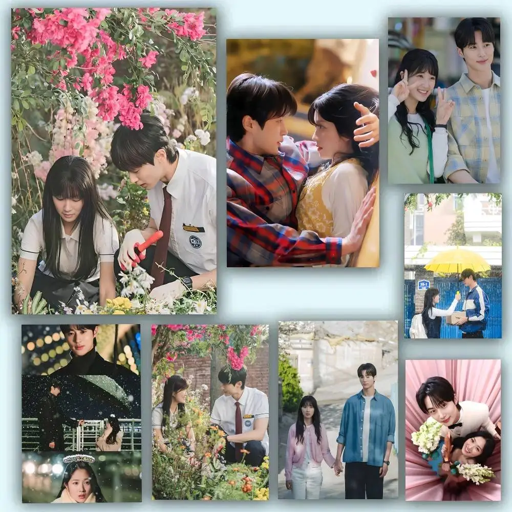 Korean Drama L-Lovely R-Runner TV Posters Self Adhesive Waterproof Ideal For Living Room Bedroom Bar Decoration