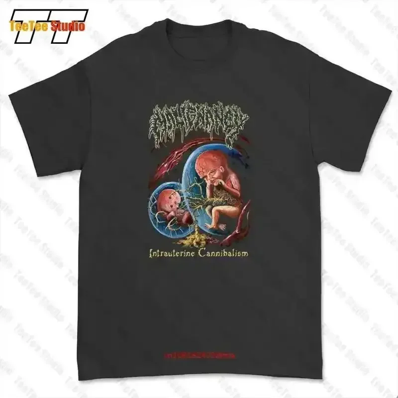 Malignancy Shirt Real (Buy From Band) Suffocation, Cryptopsy, Dying Fetus Tshirt Tee V8LL