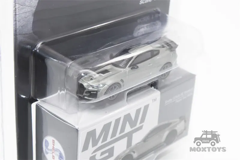 MINI GT Mijo Exclusives 1:64 Shelby GT500 SE Widebody Pepper Gray Metallic Model Car