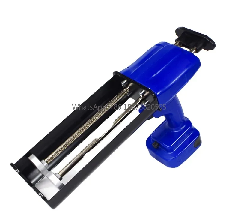 600ml  1:1 Dual Component Cordless Caulking Gun with Battery for Adhesive Cartridges