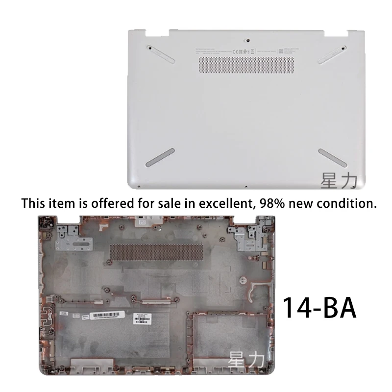 98% ใหม่สำหรับ Pavilion X360 14-DH TPN-W139 14-BA 14M-BA TPN-W125 ฝาหลังจอ LCD/เคสด้านล่าง
