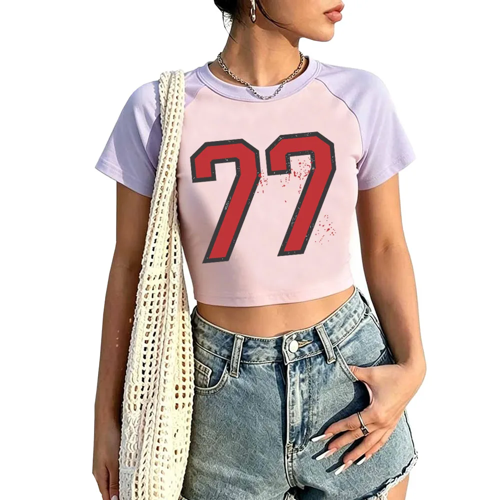 Sombr You Are The Reason Tour 2026 Crop Tops T-Shirt Girls Fashion Women O-Neck Short Sleeve