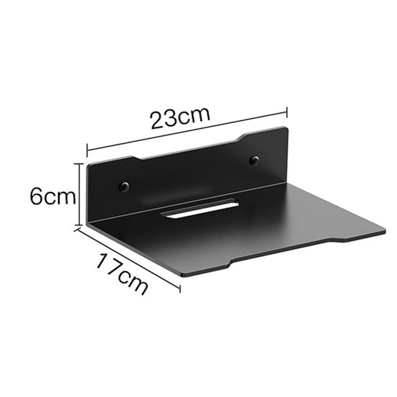 Cornice da parete per router Staffa per altoparlante wireless per uso domestico Espositore da parete