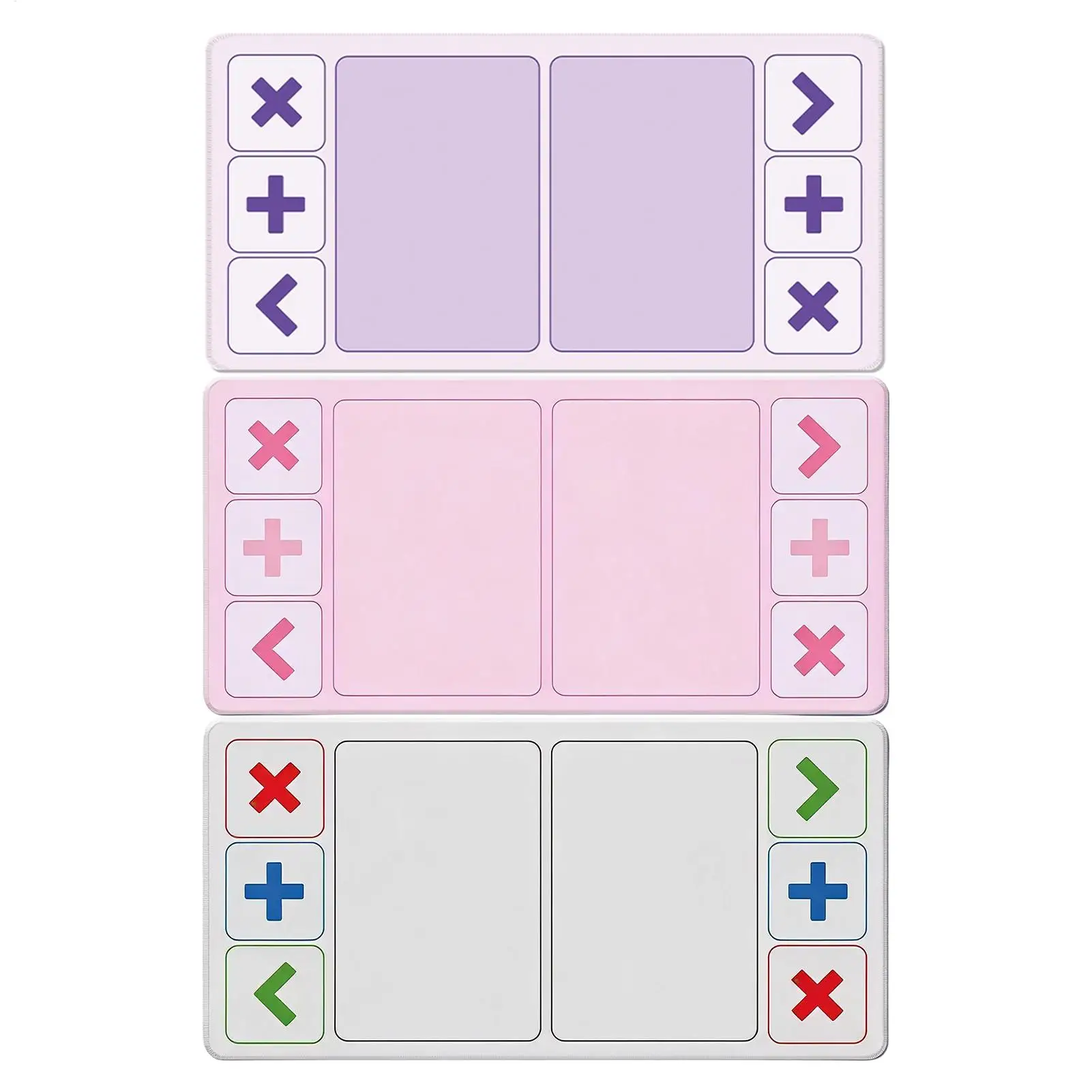 Rubber Kids Play Mat Non Slip Trading Station SquishyTrading Mat Stain Resistant Gaming Mat Fidget Trading Board Desktop Use