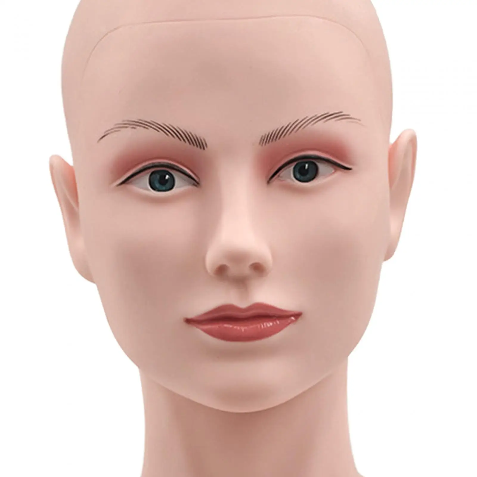 Mannequin Head Display Stand Versatile Standing Wig Holder Hairpieces Display Holder for Shopping Mall Headphone