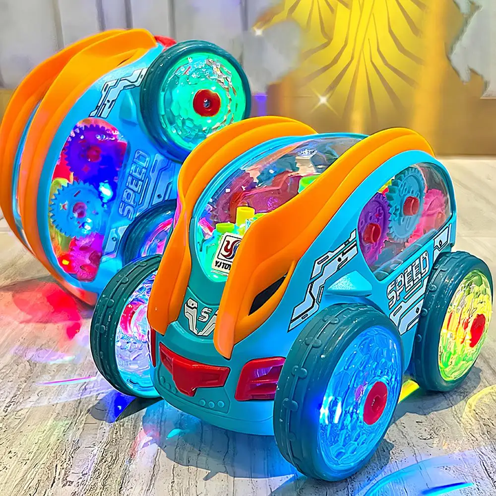 Auto-Design, elektrisches Spielzeug, 1 Box wiederaufladbares Autospielzeug mit Licht und Musik, kreatives Geburtstagsgeschenk für Jungen und Mädchen