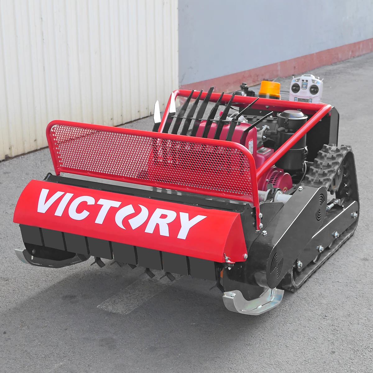 Remote Control Wheeled Lawn Mowers  Blade Smart Rotary Slope Garden Factory Sales with Low Price