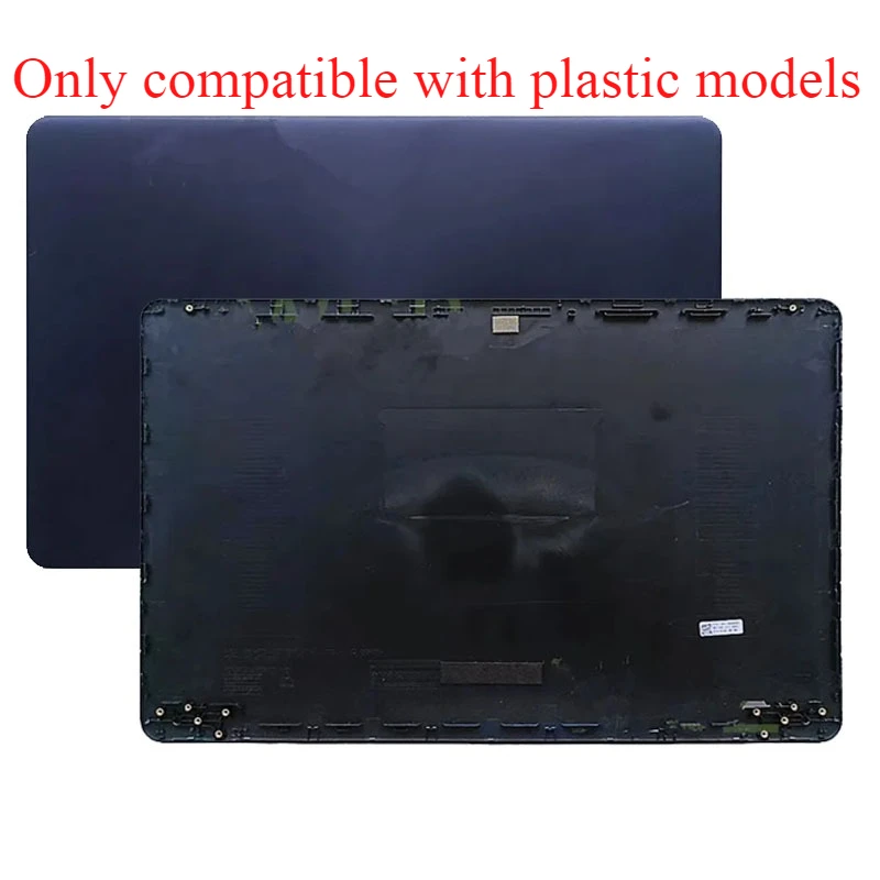 For Vivobook X705 X705M X705U X705UA Plastic Version Only Laptop Top Case Back Cover(No Hinge Cover) Bottom Case D Shell