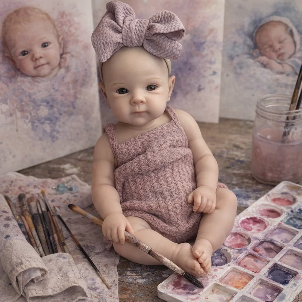 

Кукла-реборн Aizwa1 из силикона, ручной работы, реалистичная, мягкая на ощупь, для новорожденных девочек, в подарок на день рождения