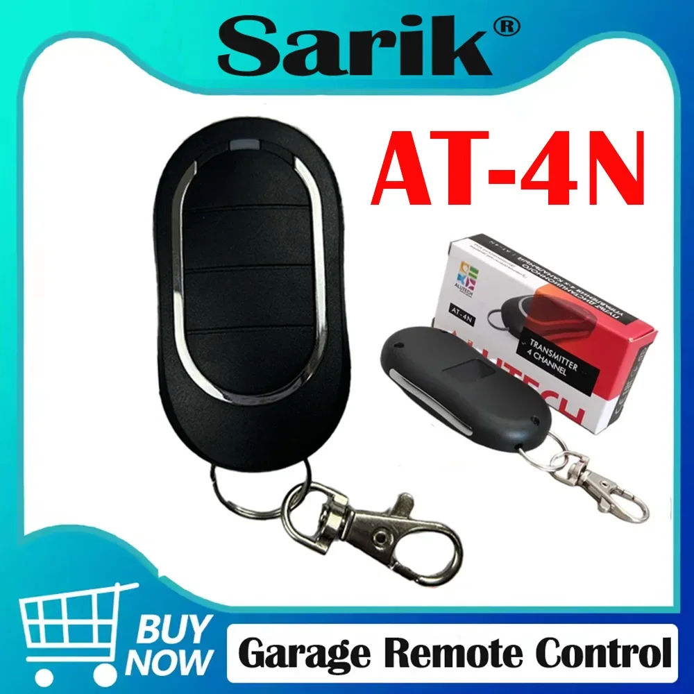 AT-4N باب المرآب التحكم 433.92 ميجا هرتز راديو فتحت باب المرآب ناسخ ريموت كنترول #1