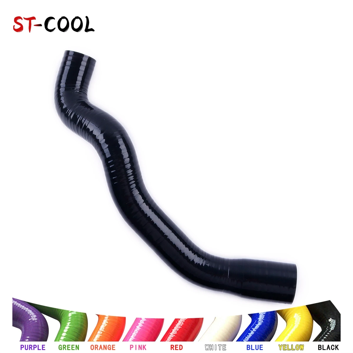 For Abarth Grande Punto EVO / Alfa Romeo Mito QV Water Hoses Kit Silicone Tubes Piping 6Pcs 10 Colors