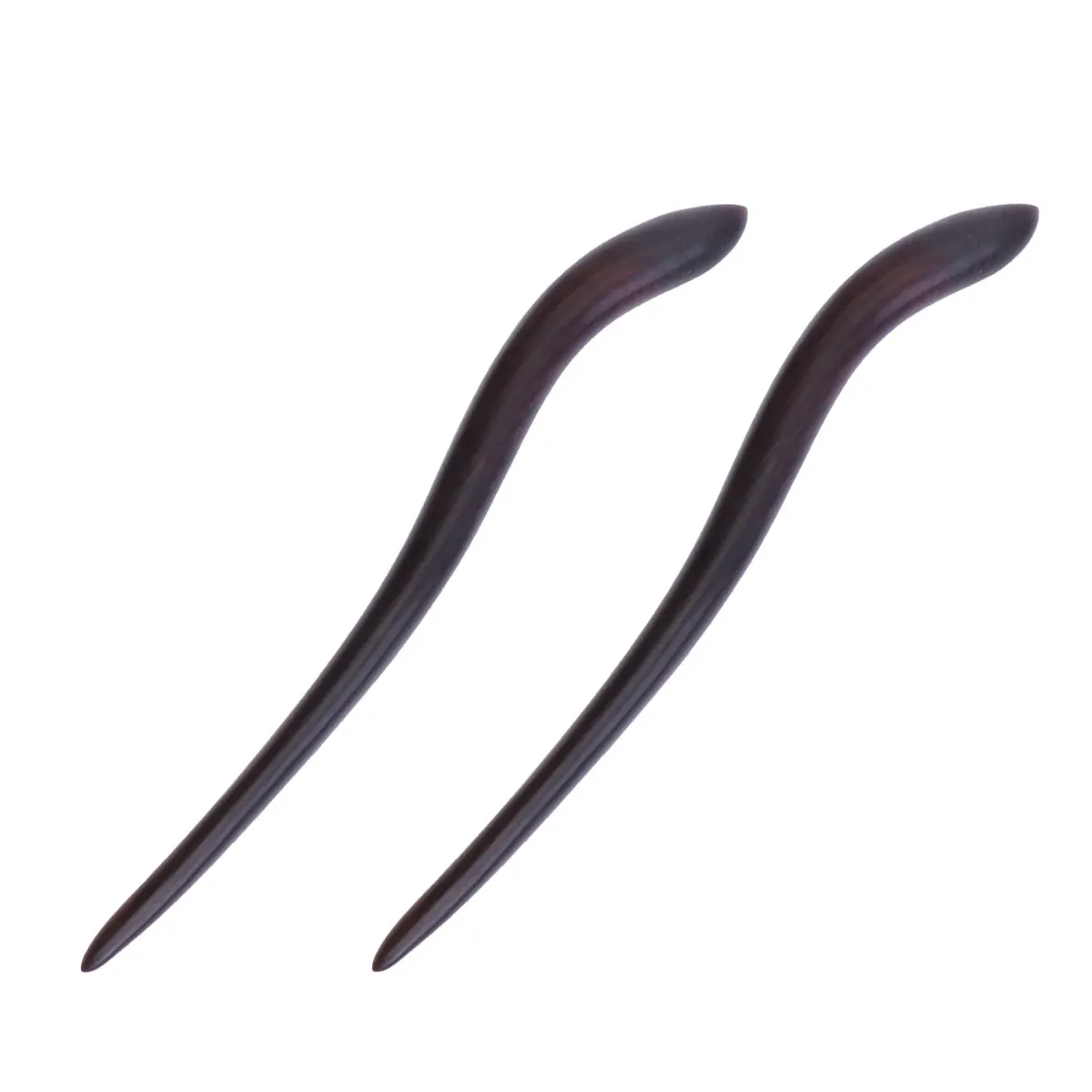 

2PCS S Hairpins Durable Women Stick Claw Clip Retro Hairpin Traditional Chinese Style Hair Accessories