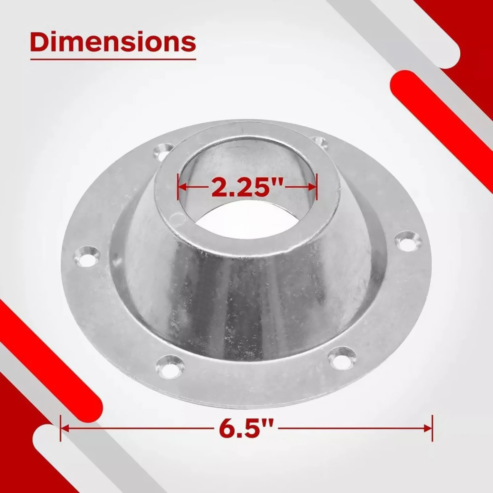 2Pcs/Set Table Leg Fixed Base Aluminium Metal RV Table Base Dining Table Flange Mount Pedestal For Boat Yacht RV Accessories