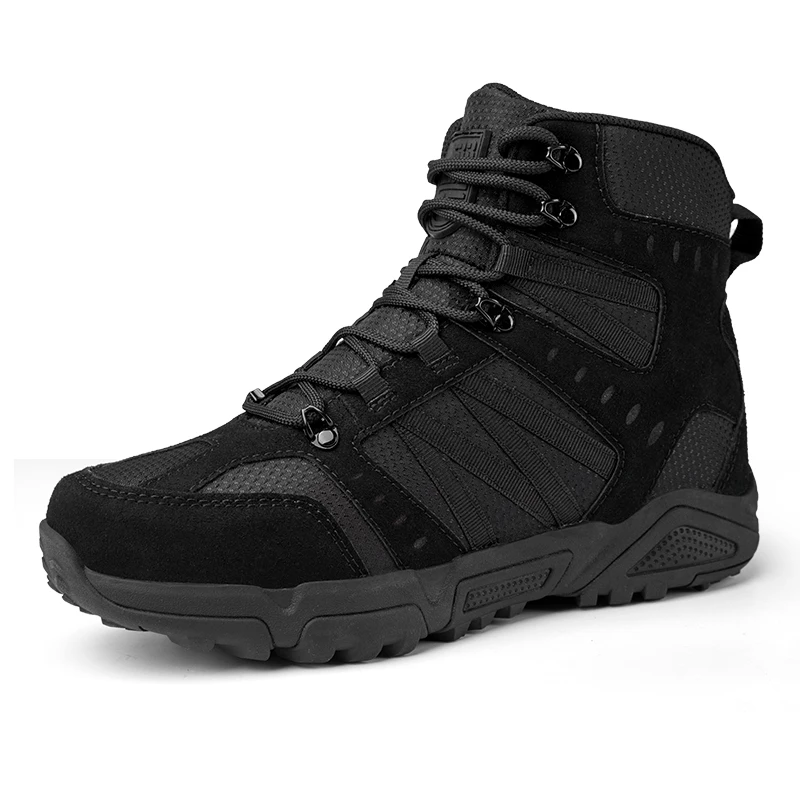Men Tactical Boots New Brand Desert Ankle Outdoor Waterproof Work Military Hiking Shoe Man Special Force Army Boots Combat