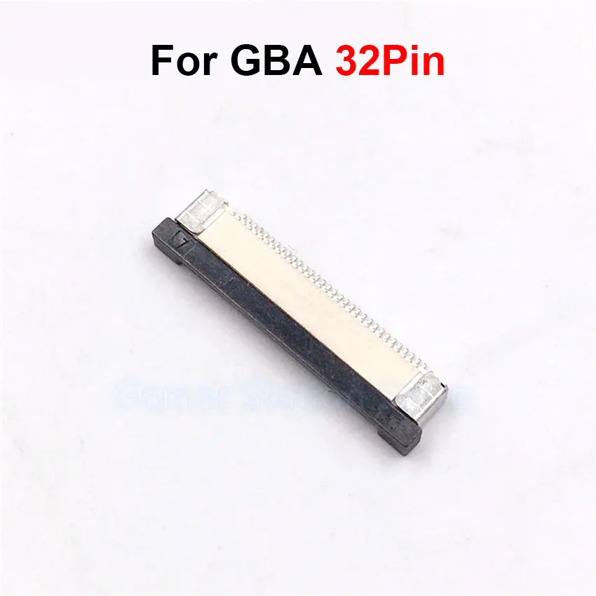 JCD-Conector de pantalla LCD para GBC GBA SP 32/34/40/50 Pines, Cable Flexible de cinta, conector FPC, 1 unidad