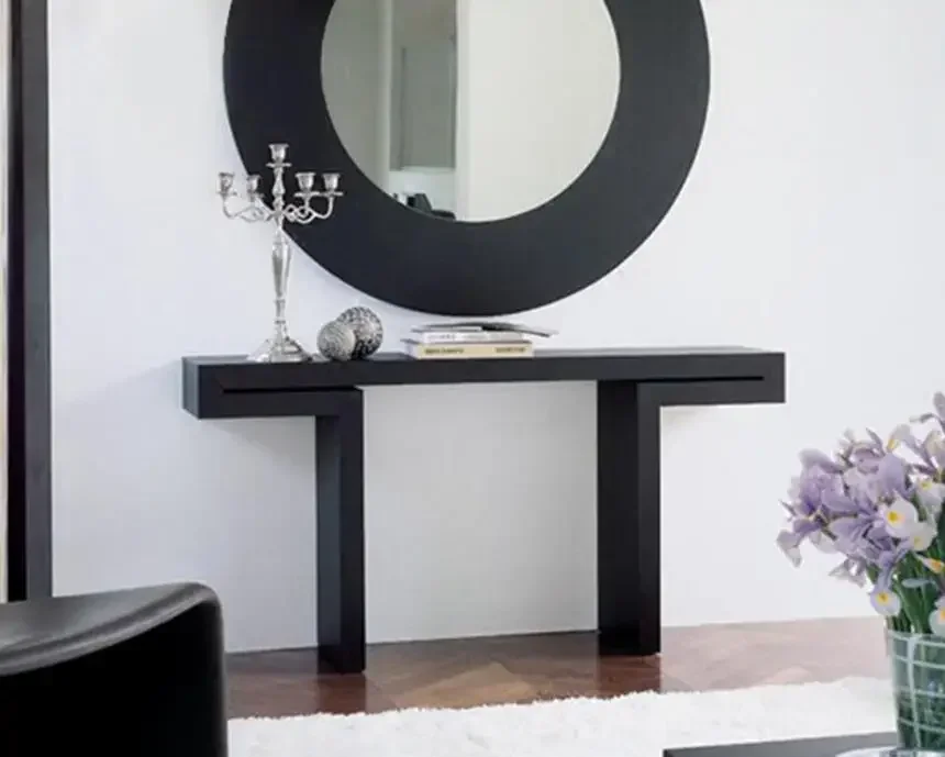 Скандинавская консоль, современные китайские консольные столы, длинный узкий стол, консоль