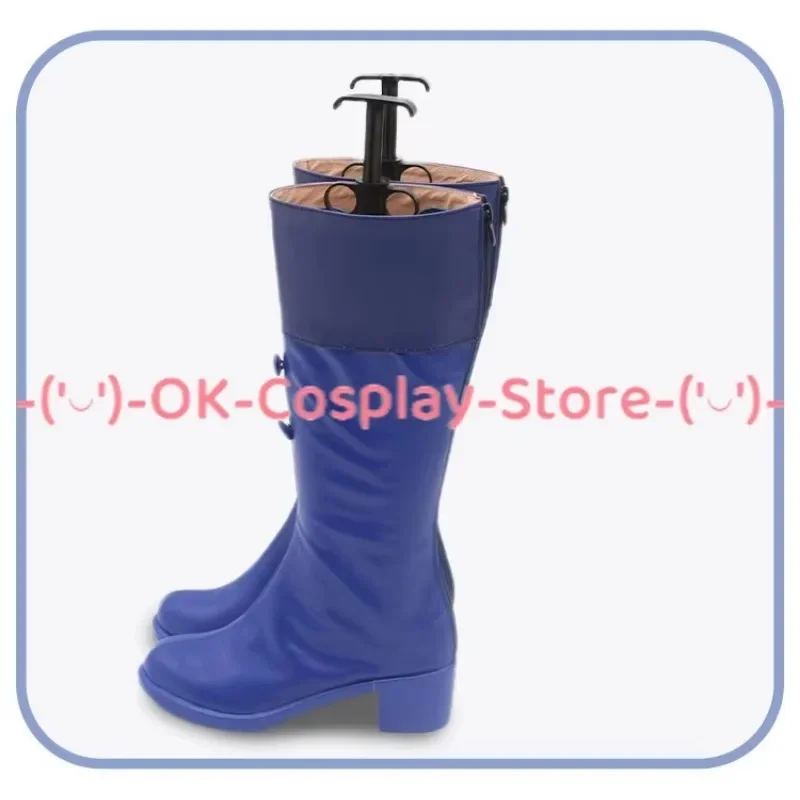 [Personalizowane] Buty do cosplayu Elizabeth z gry P3, rekwizyt do odgrywania ról anime, na Halloween, karnawał, imprezę, skórzane botki z PU