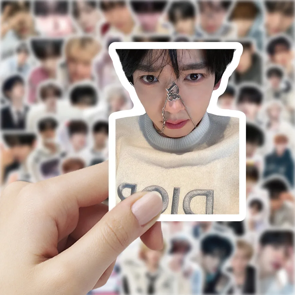 100 قطعة من ملصقات ZEROBASEONE Han Yujin - نمط مغني كوري أنيق يمكنك صنعه بنفسك لحافظات الهاتف وتسجيل متجر YourLife