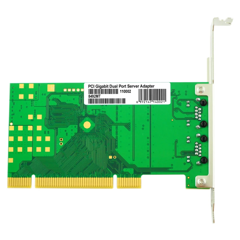 FANMI PRO/1000 MT محول خادم ثنائي المنفذ 8492MT 1000Mbps PCI بطاقة الشبكة تحكم منخفض إنتل 82546