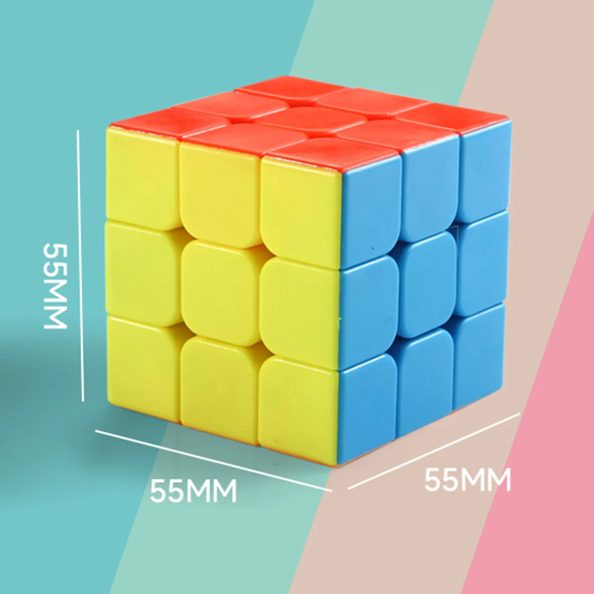 3x3x3 立方体ステッカーレスストレスリリーフパズル専門教育スムーズスピード競争子供のおもちゃギフト