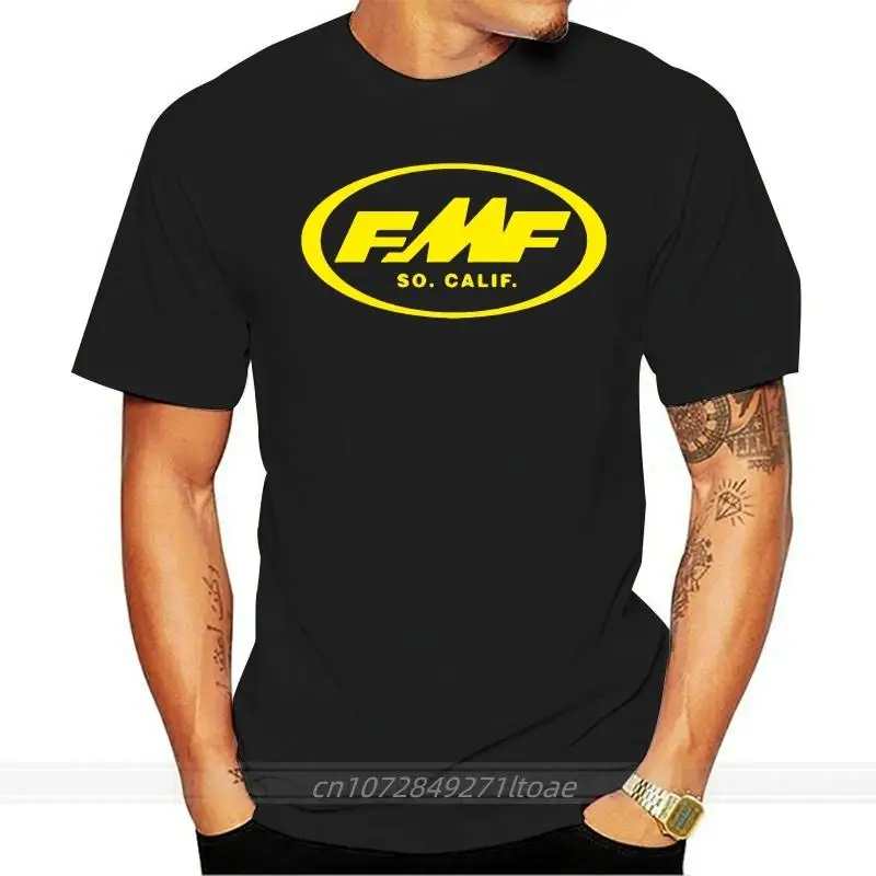 FMF RACING T-SHIRT FMF RACING EXAUST SYSTEM AMA MOTOCROSS T-SHIRT cotton tshirt men summer fashion t-shirt euro size