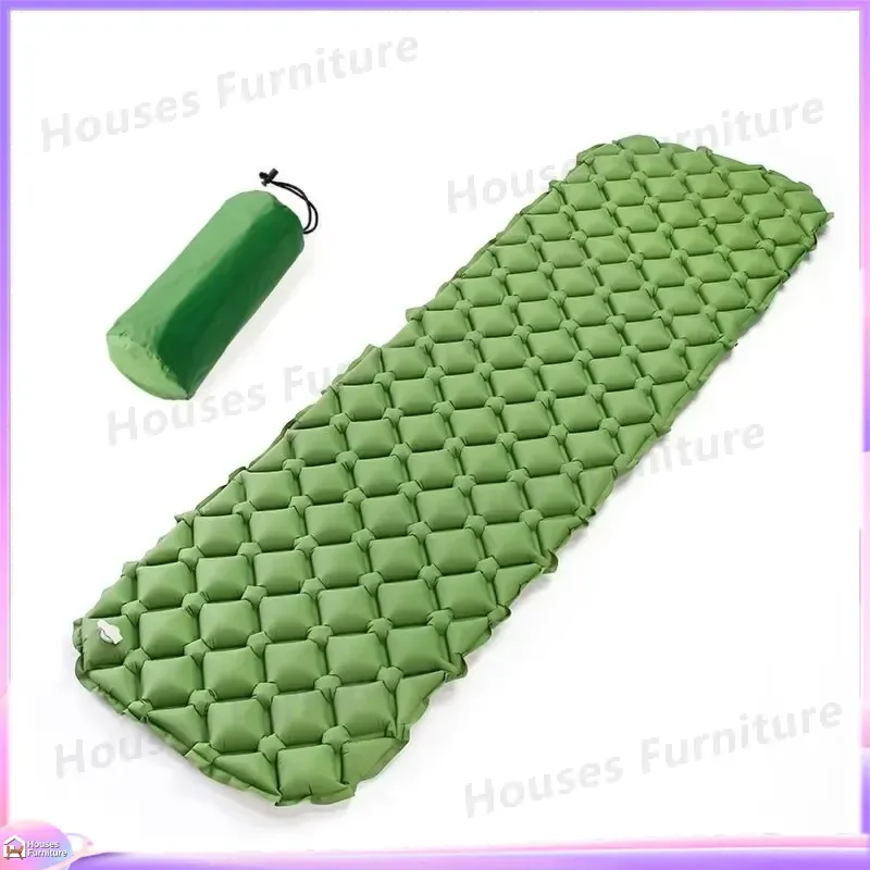 Ultralight Inflatable Sleeping Pad Camping Mattress Portable Folding Air Bed for Hiking Backpacking Travel Outdoor Gear