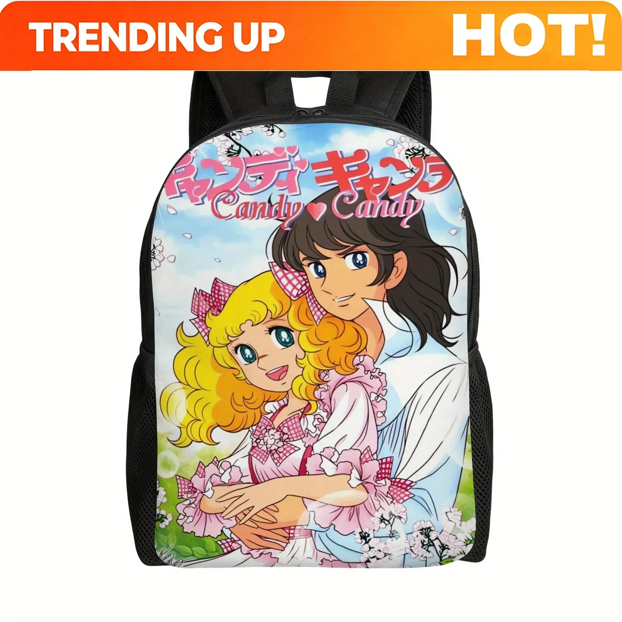 Custom Bag Relaxed Everyday Backpack With One Main Compartment Candy Candy A Grab And Go Bag For School Days, Chill Walks, Or Ca