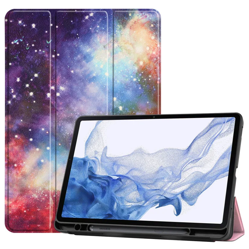 Protective Case For Galaxy Tab S7 SM-T870 S8 X700 TPU with Pen Slot Anti-fall