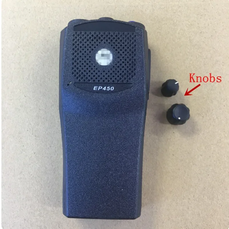 

the housing shell front case for motorola EP450 walkie talkie two way radio with 2 knobs