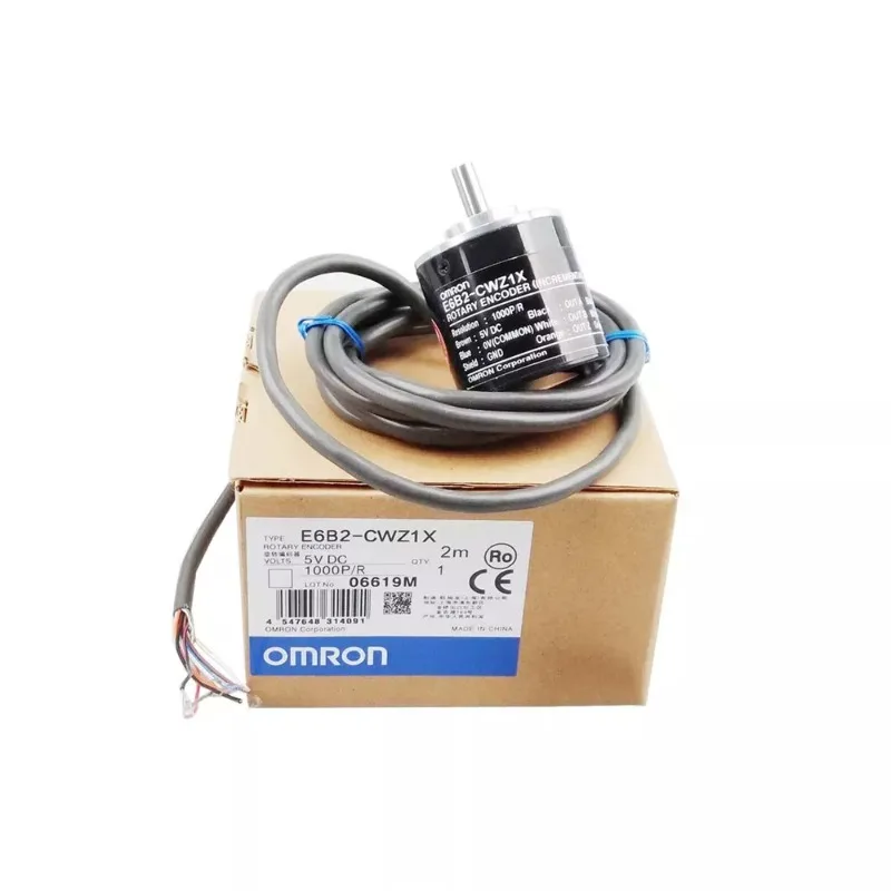 New Original O-mron Rotary Encoder Unit E6B2-CWZ1X 2000P/R 2M in Stock