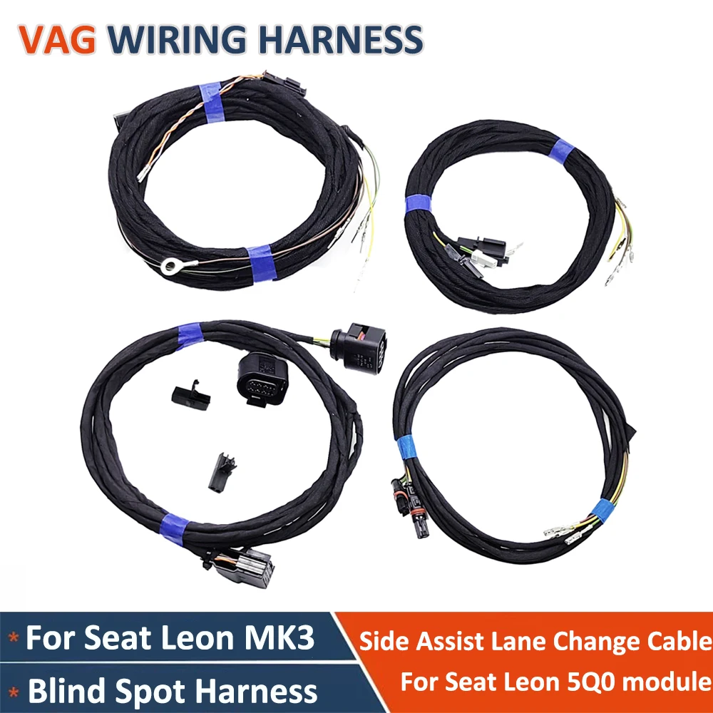 

For Seat Leon Mk3 Side Assist System Blind Spot Assist Wire Harness