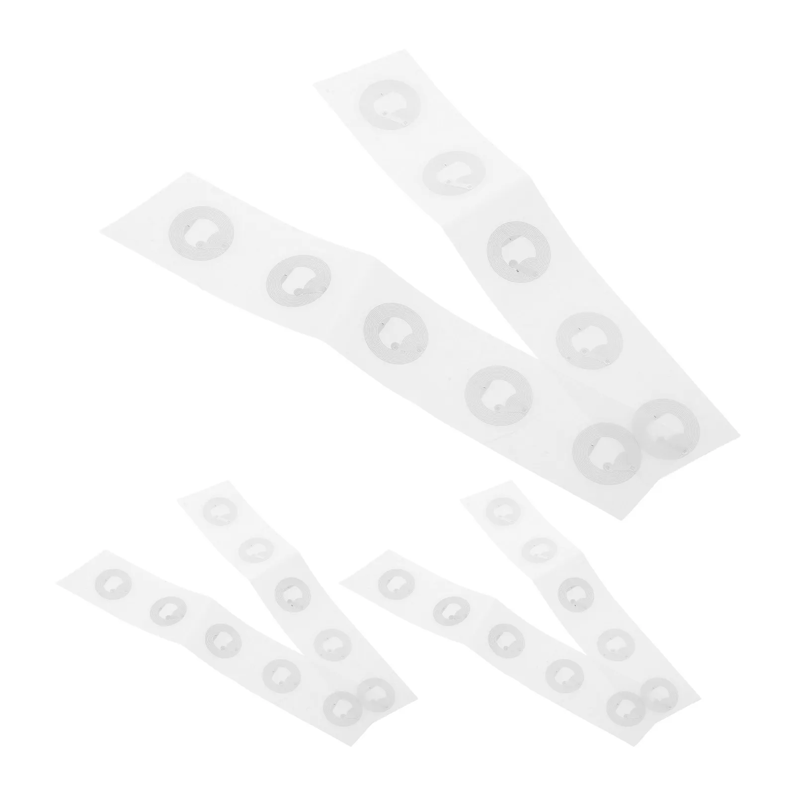 30Pcs Music Chip Stickers Blank NFC Adhesive Stickers Rewritable Nfc213 Chip Tags for Music Sharing File Storage NFC Cards DIY