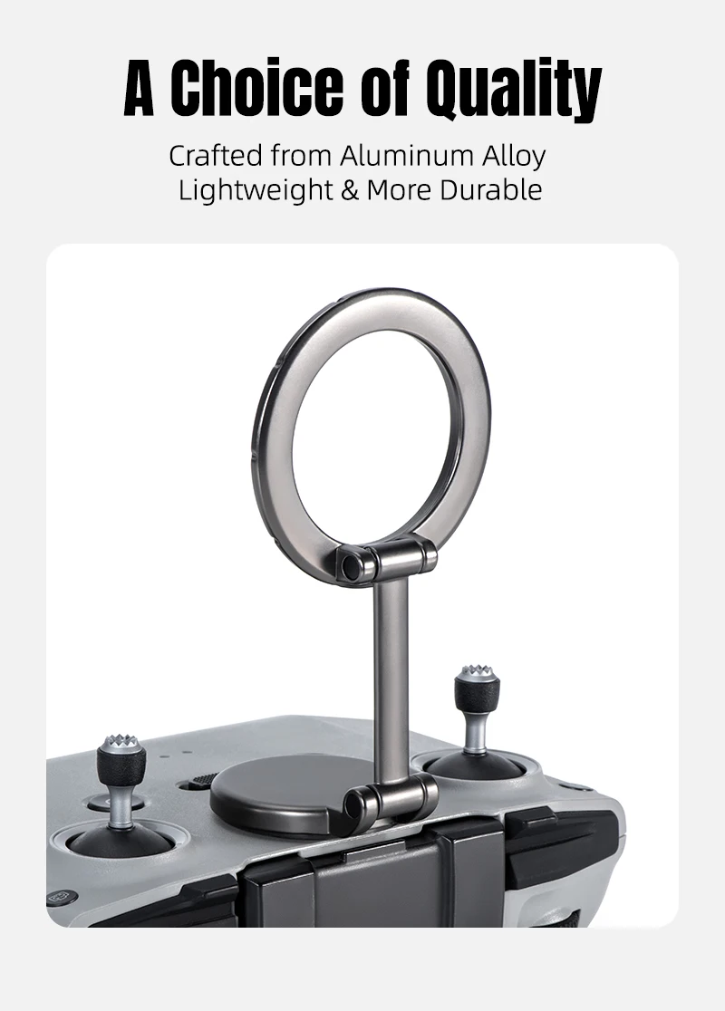 Verstellbarer Magnetischer Telefonhalter für RC-N1 / N2 / N3 Fernbedienung für Neo 2, Mini 4 Pro/4K/3/2/2 SE Air 3S/3 Drohnen-Zubehör – Detail 8