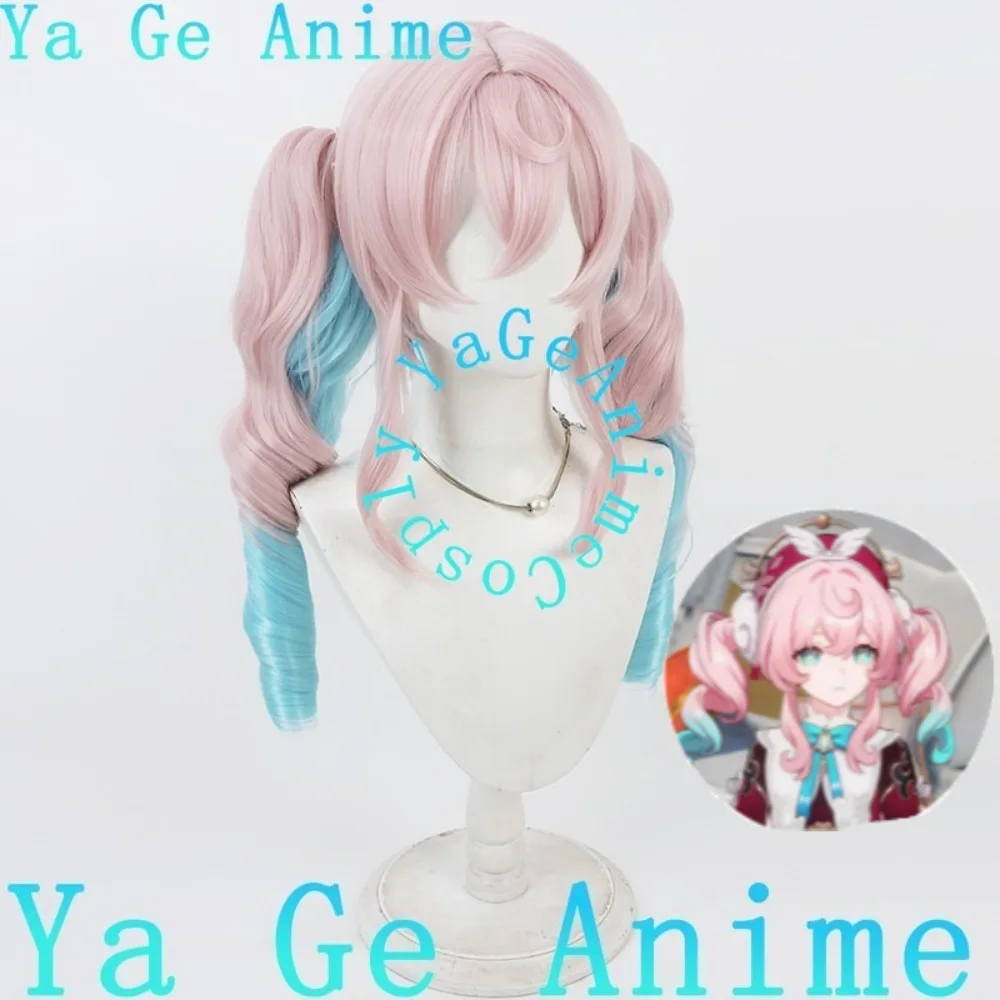 يا جي هونكاي: ستار السكك الحديدية Huacinthia فنغ جين شعر مستعار تأثيري أنيمي عرض الواقع لعبة لعب الأدوار شعر مستعار تستخدم لحفلات الرقص أنيمي #1