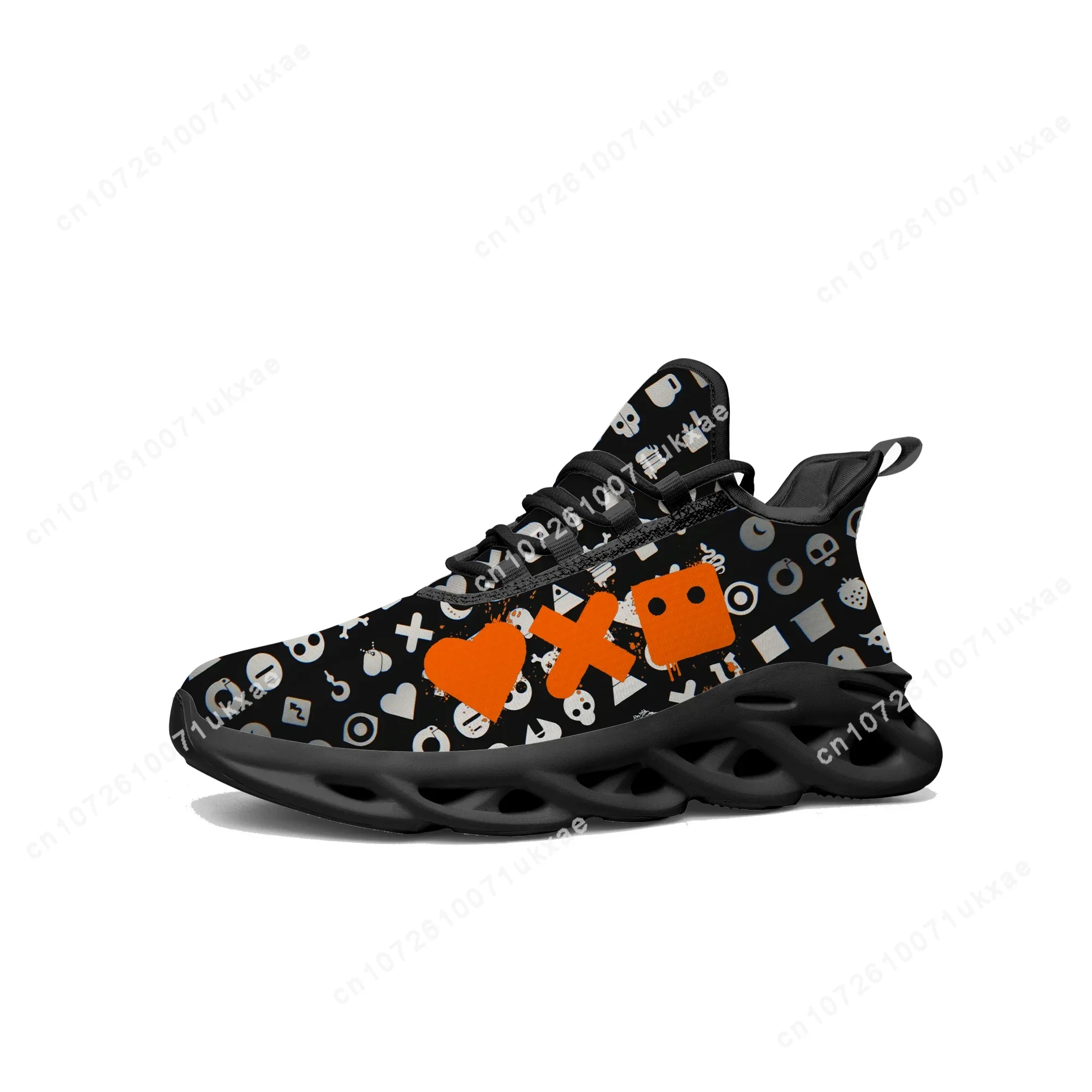 Love Death Robots Flats Sneakers Mens Womens Sports Running Shoes High Quality Sneaker Lace Up Mesh Footwear custom made Shoe