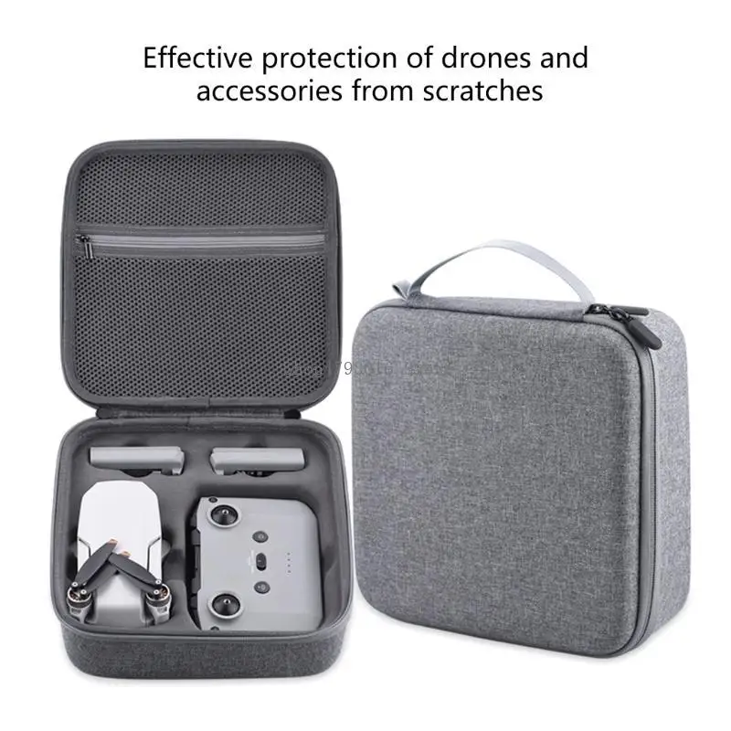  Carrying Hard Case Hard Shell Portable Travel Box for Mini 2 Easy To Install Sponge Foam Padding