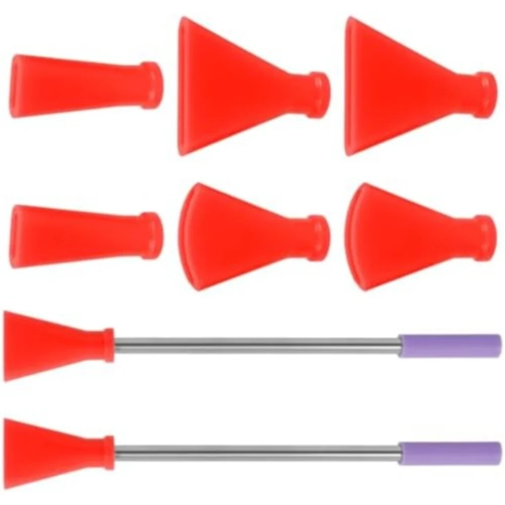 8Pcs Stainless Steel Straw Blo - Resin Art Pouring recension och pris