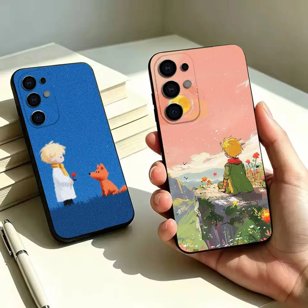 Classic L-Little P-Prince-p  Phone Case For Samsung S25,S23,S22,S20,S21,S30,Ultra,Plus,Note,5G Black Cover