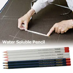 12Pcs White/Blue Marker Pen Water Soluble Pencil Tailor's Quilting Sewing Tools Dressmaking Fabric Art Sewing Clothing Pen