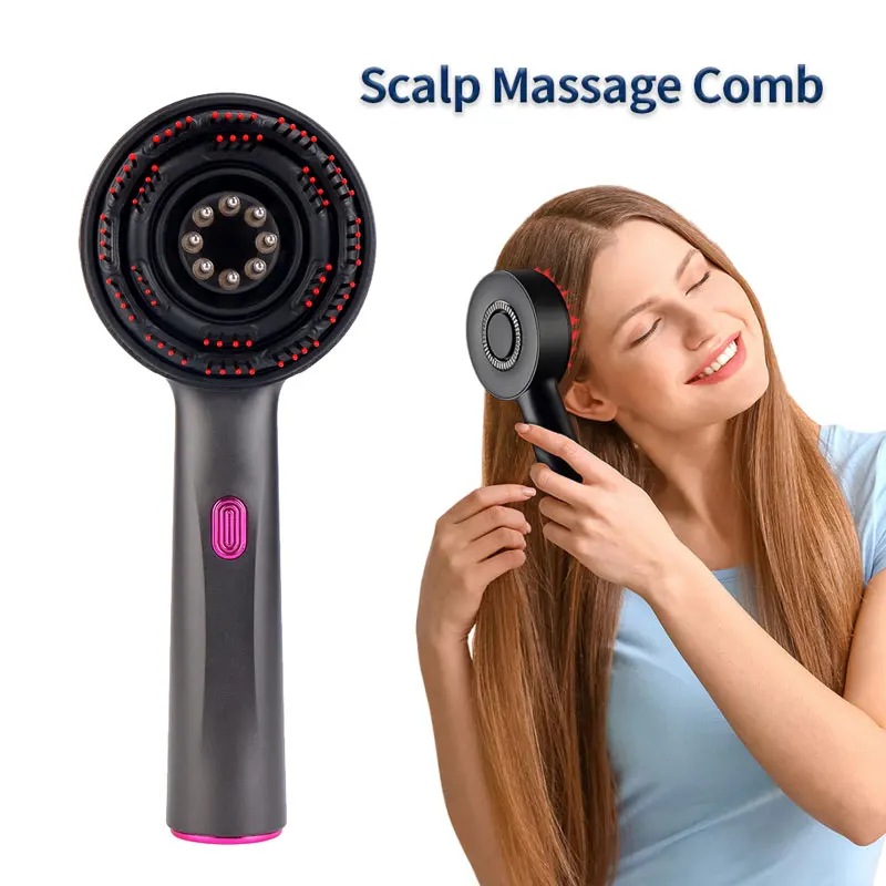 Electric Scalp Massage Comb Hair Growth Massage Scalp Water-oil Balance Brush Anti Hair Loss Liquid Oil Applicator Hair Care