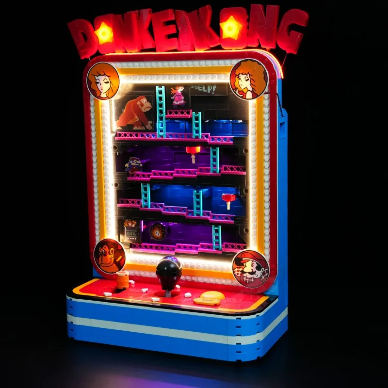 MAXCXT LED Light Set For LEGO  72051 Donkey Kong Arcade DIY Decorative Lamp （Not Include Lego Building Blocks Set ﻿）