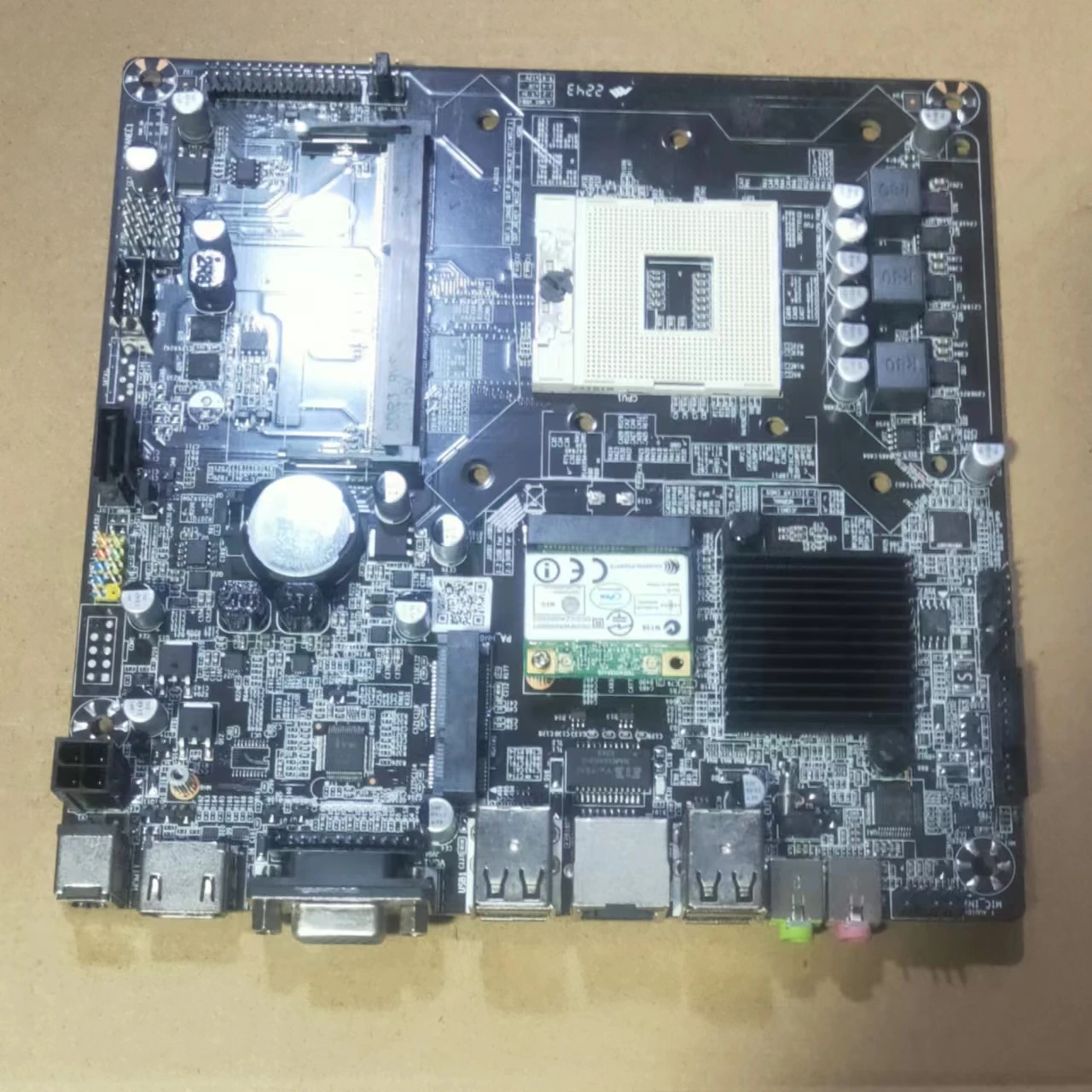 For All-in-one Main Board PA_HM65 VER: 2.1 DDR3 Single Display Board, Dual HDMI Interface Mini